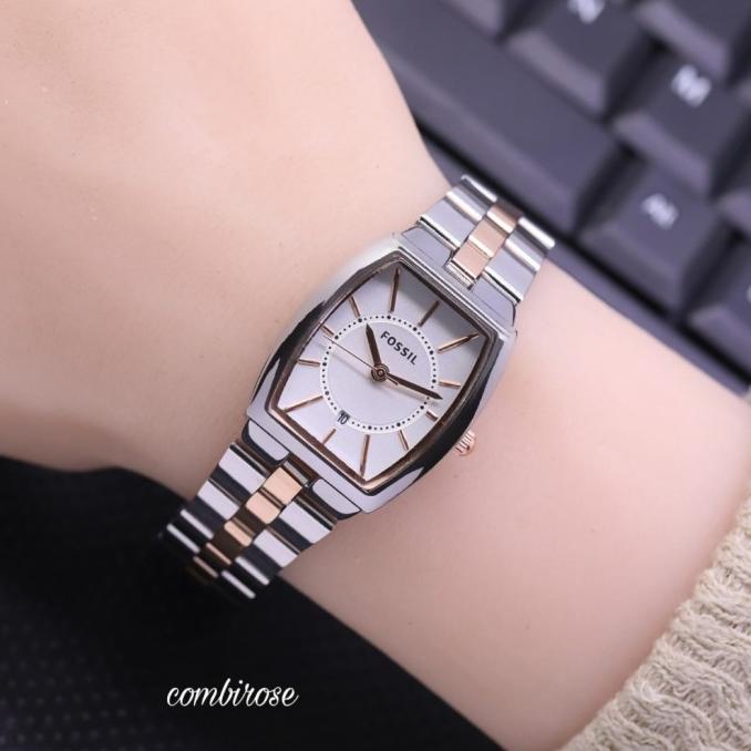 Jam Tangan Wanita Analog Fosil 5505 Rantai / Fashion Wanita