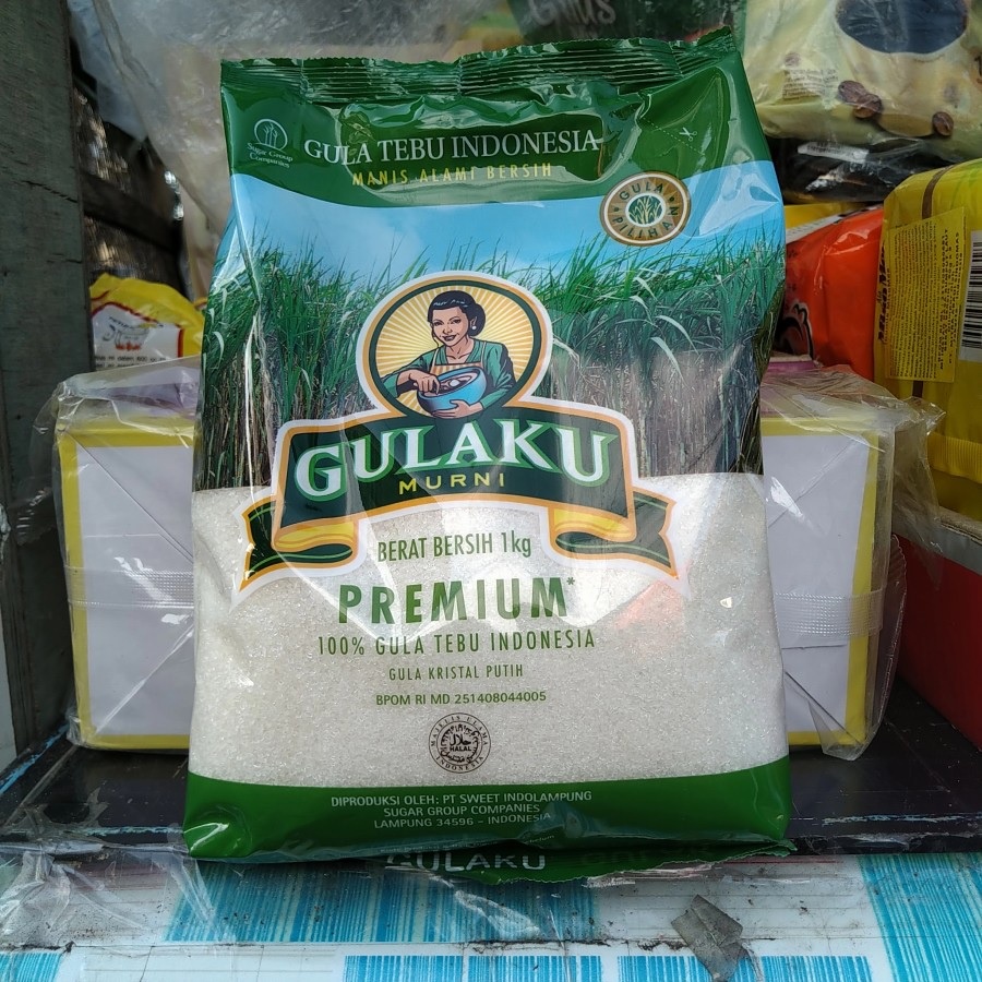 

Gula pasir Gulaku premium 1 kg