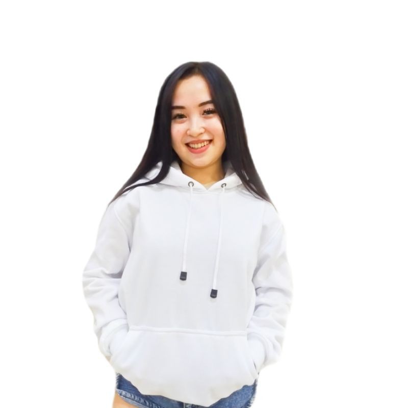 Hoodie PUTIH Polos