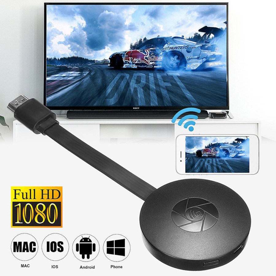 Chromecast HDMI Dongle Miracast DLNA Airplay Wifi Display Chrome Cast