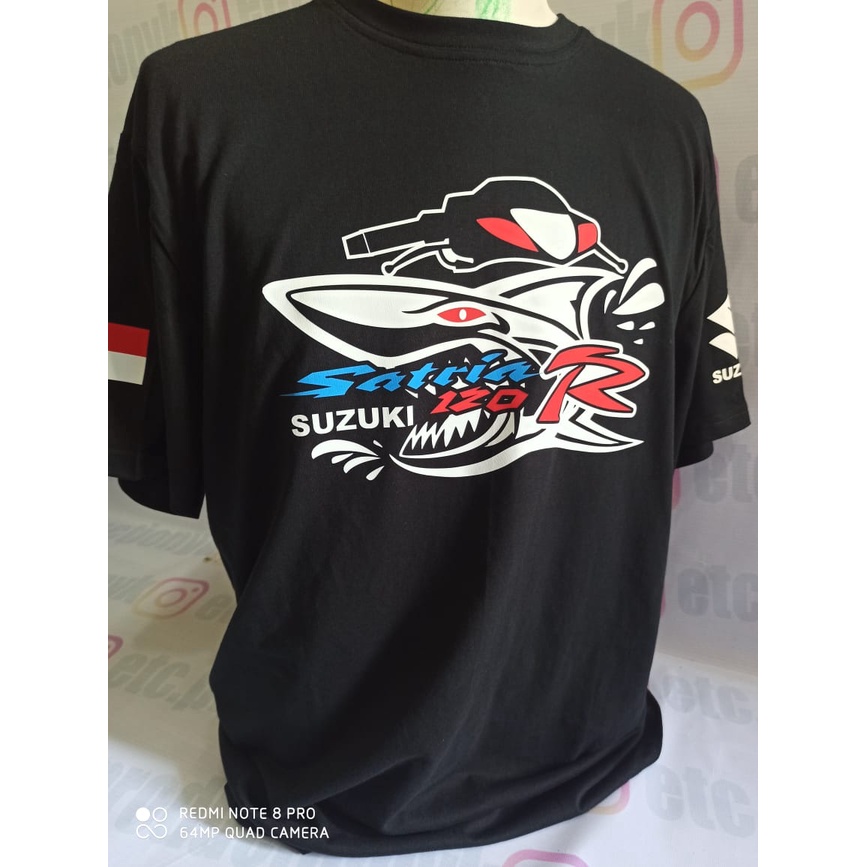 Kaos Motor Suzuki Satria Hiu 120cc