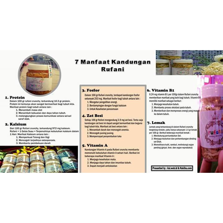 Rufani Snack Mpasi Cemilan Bayi Snack Bayi Lauk Mpasi Praktis Bayi Shopee Indonesia