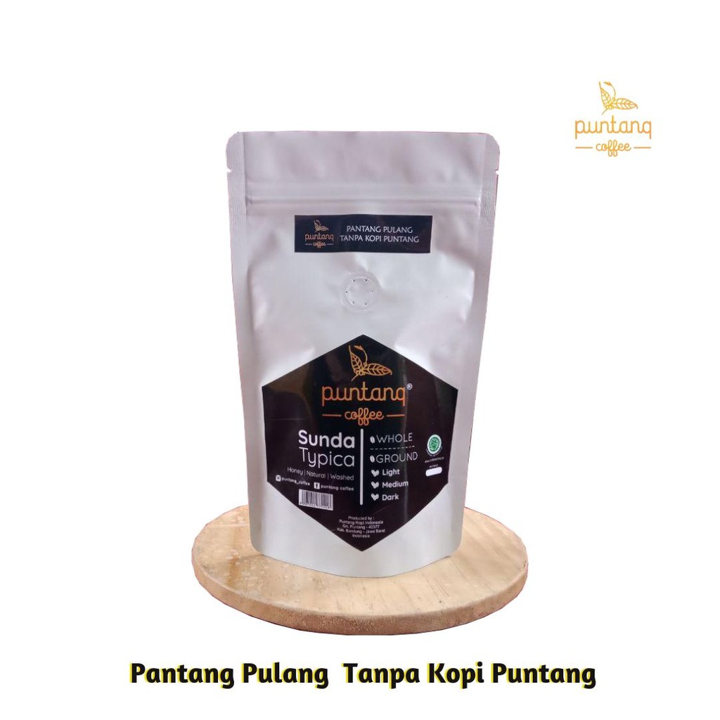 

Kopi Hitam Arabika Specialty Sunda Typica Puntang 200g