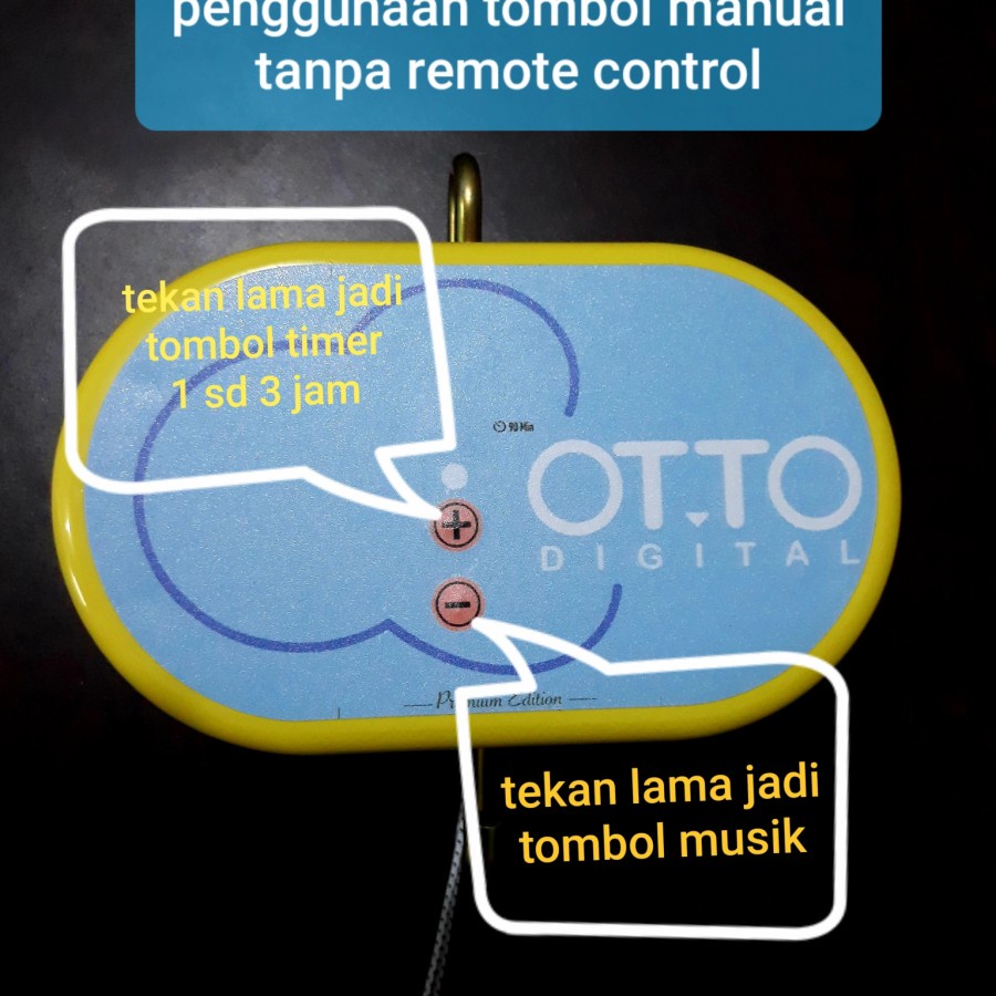 OTTO mesin ayunan remote digital