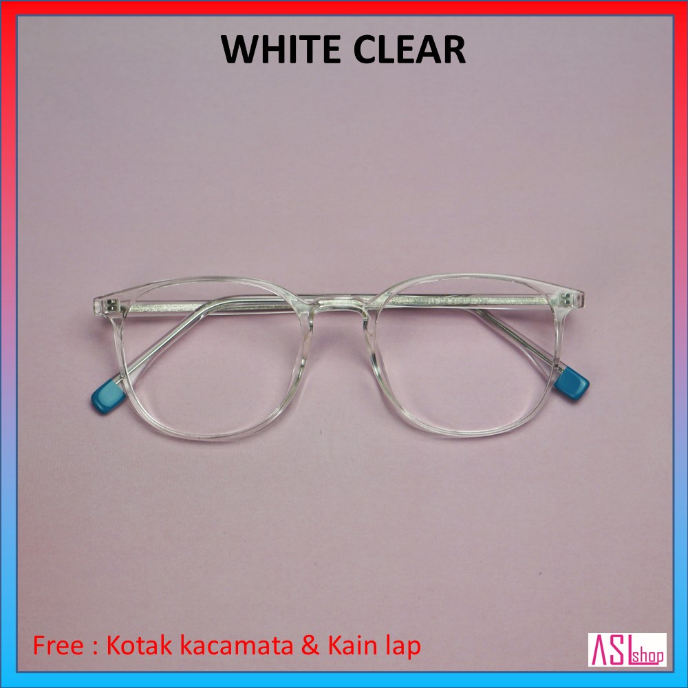 FRAME DAN KACAMATA MINUS (AB8315) RINGAN DAN LENTUR + LENSA BLUERAY / PHOTOCROMIC