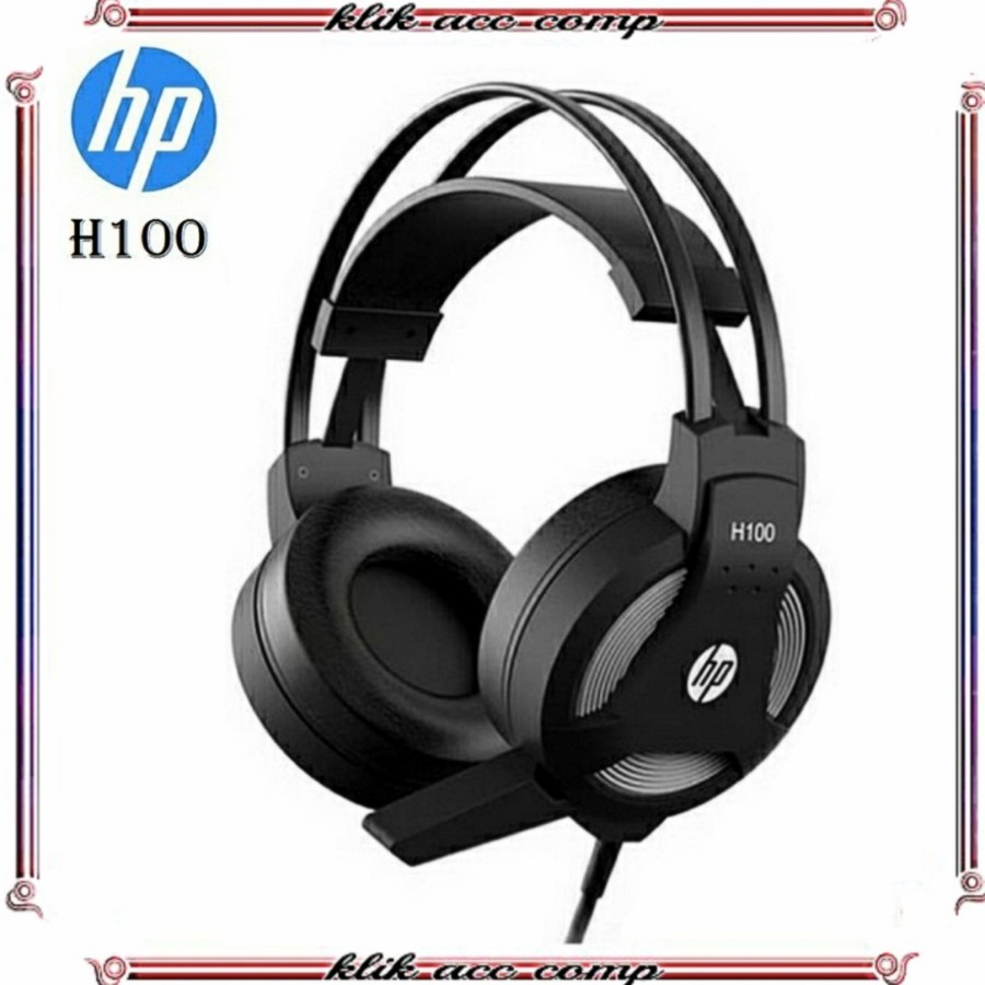 HP HEADSET GAMING HP H100/GAMING HEADSET HP H100 ORIGINAL