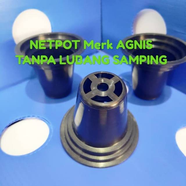 Netpot Tanpa Lubang Samping Multi Diameter 4.5 cm sd 6 cm Hydroponik