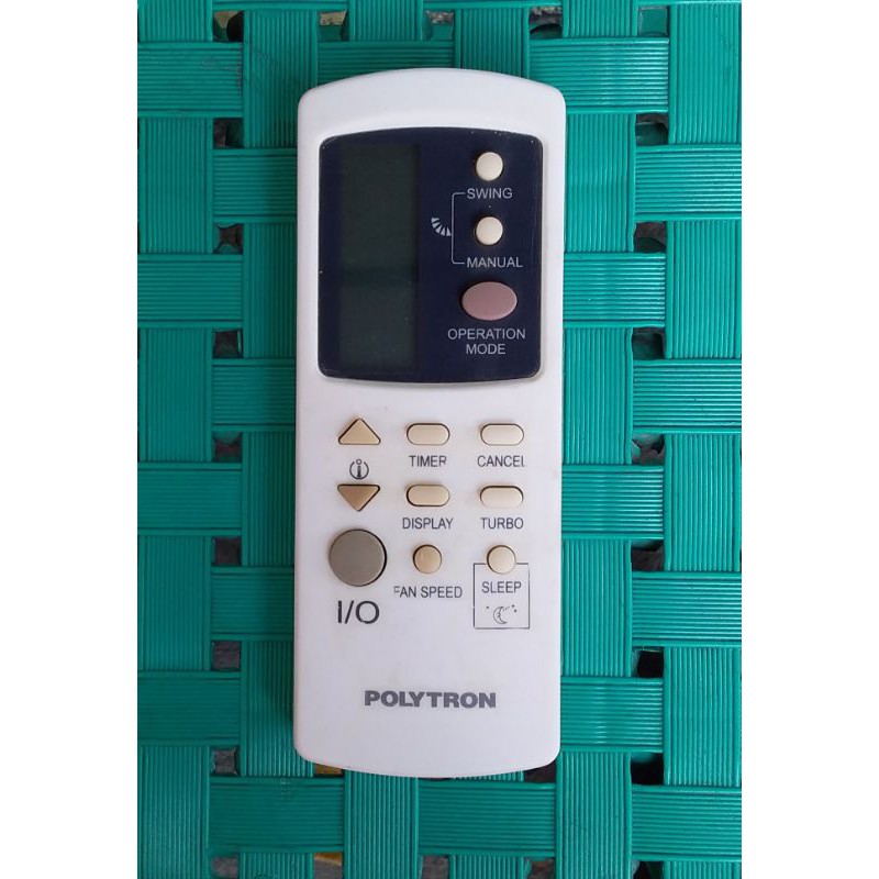 REMOTE AC POLYTRON SERI GZ01-BEJO-000 ORIGINAL