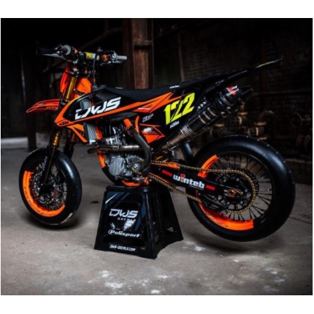 DECAL KTM 250 SIXDAY DECAL SIXDAY STRIPING KTM 250