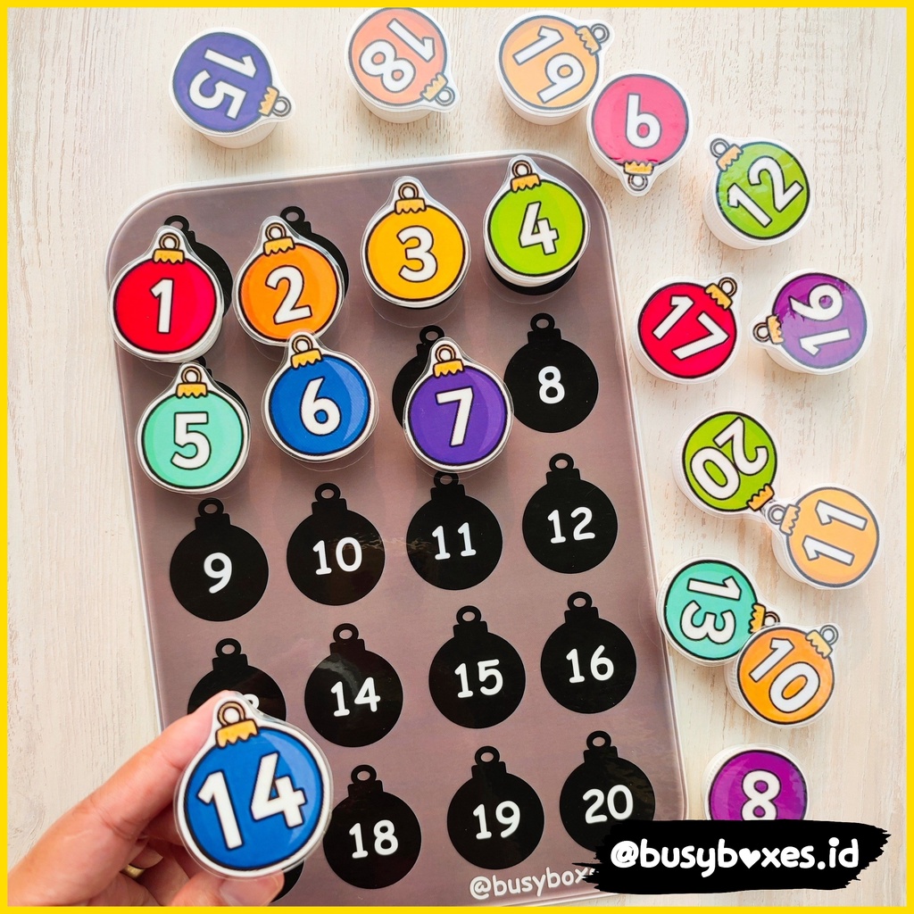 [busyboxes.id] Mainan Edukasi Preschool Busypage murah paket ulang tahun anak paket worksheet preschool paud paket C