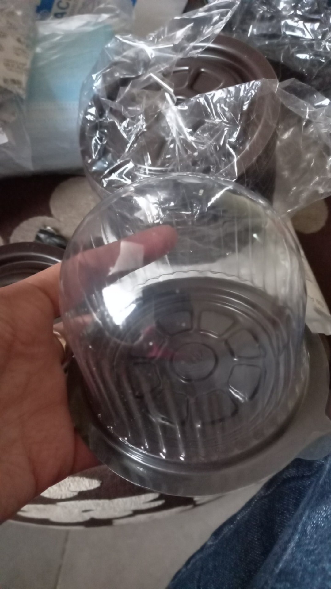 Mika Brownies Mini 8x8x5 Cm [1 Pack 50 Pcs]