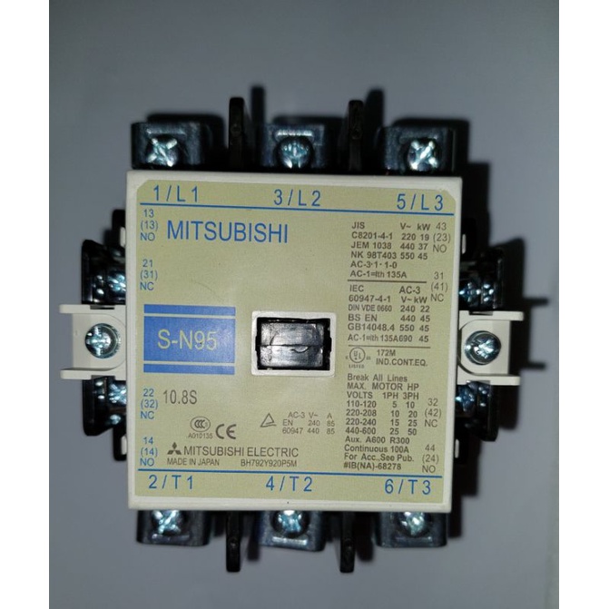 Kontaktor / Magnetic Contactor SN95