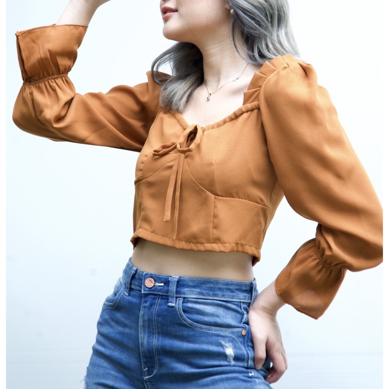 LUWES RUFFLE TOP