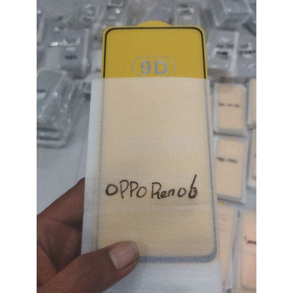 Tempered glass oppo reno 6 / pelindung Lcd full