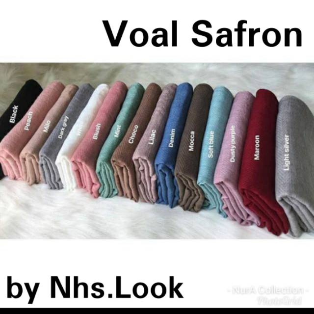 SALE & NEW - Voal Safron by Nhs.Looks Hijab