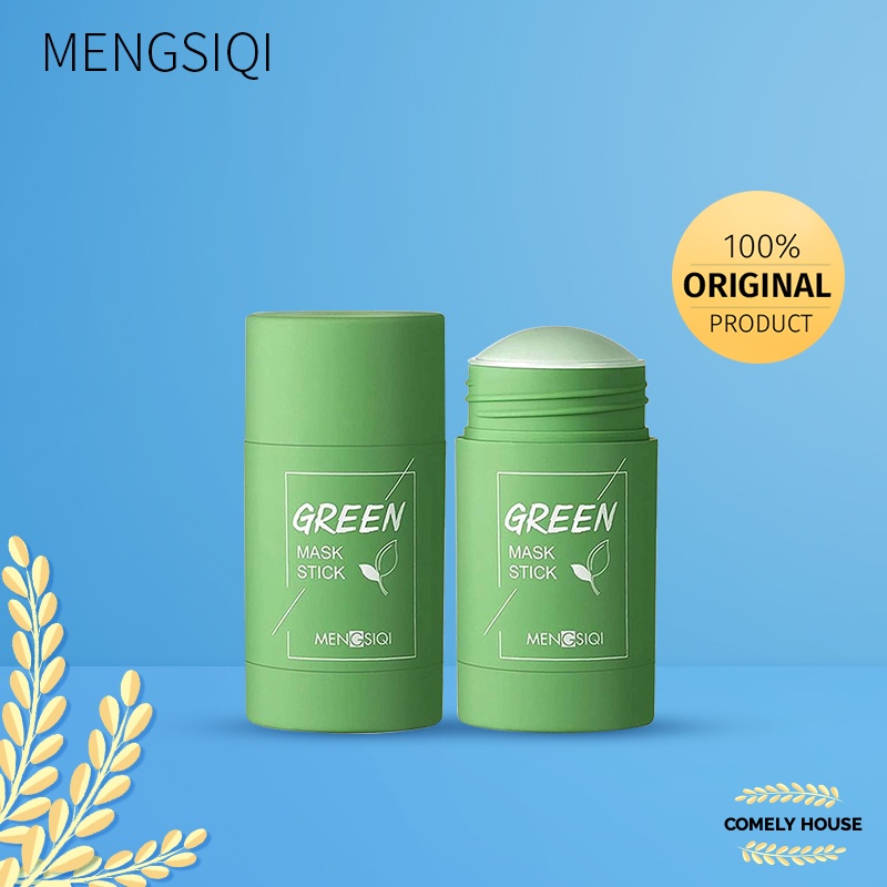 MEIDIAN Green Tea Mask Cleansing Green Mask Stick wajah Masker komedo Acne Cleansing blackhead Mask