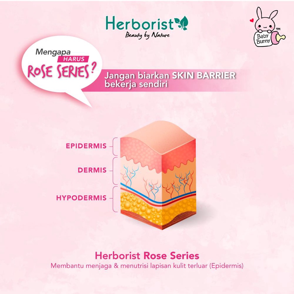 ❤ BELIA ❤ HERBORIST Rose Water &amp; Cleansing Milk | Sleeping Mask | Facial Wash | air mawar herborist