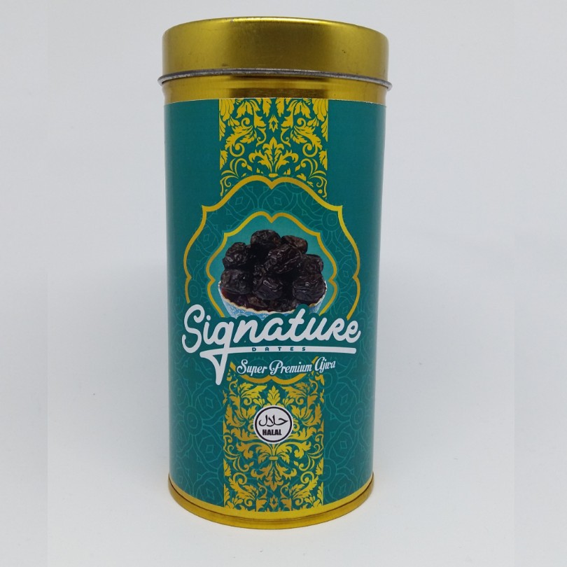 

KURMA SIGNATURE AJWA AL MADINAH 330GR | KURMA NABI ASLI