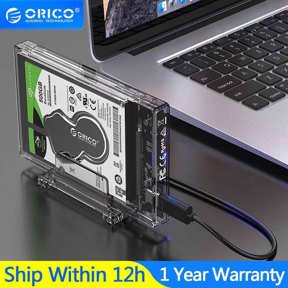 ORICO 2.5 "HDD Kasus SATA ke USB 3.0 Hard Drive Enclosure