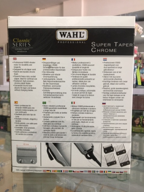 Wahl Super Taper Chrome Clipper