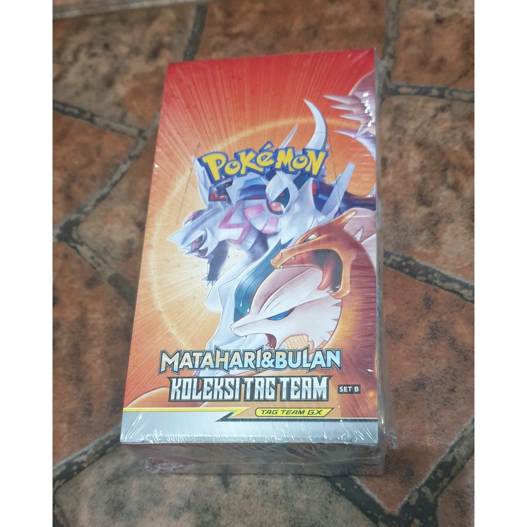 [PROMO] Pokemon TCG Indonesia Seri 5 Set B AC3b Koleksi Tag Team GX Booster Box