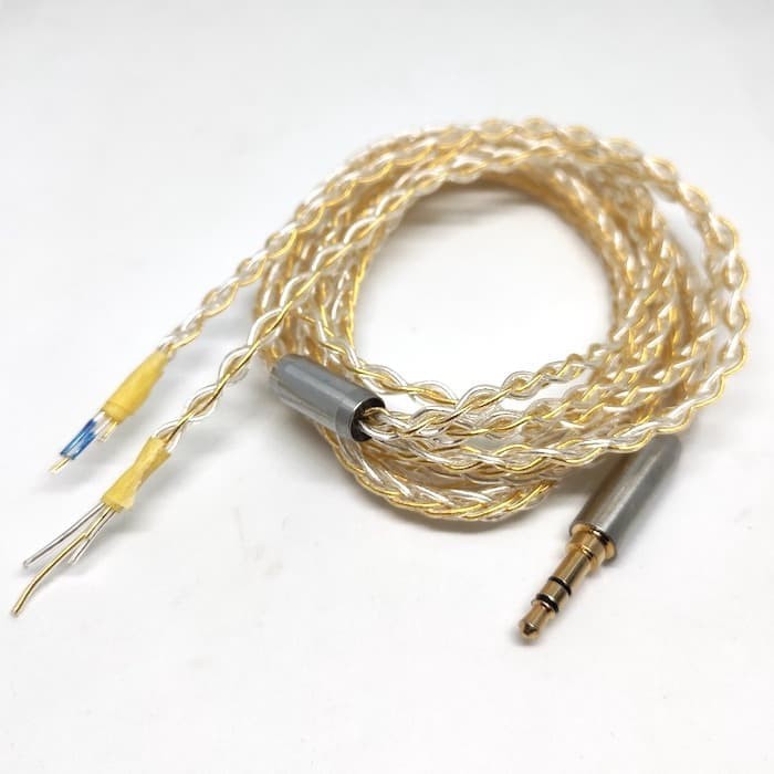 DIY Earphone Audio Cable Replacement 8 Core Good Build Quality