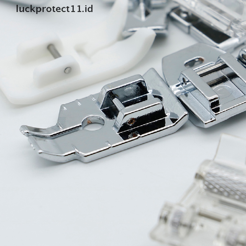 // Hg &amp; ID// 11pcs Multi Fungsi Presser Foot Domestic Kaki Mesin Jahit Aksesoris Set