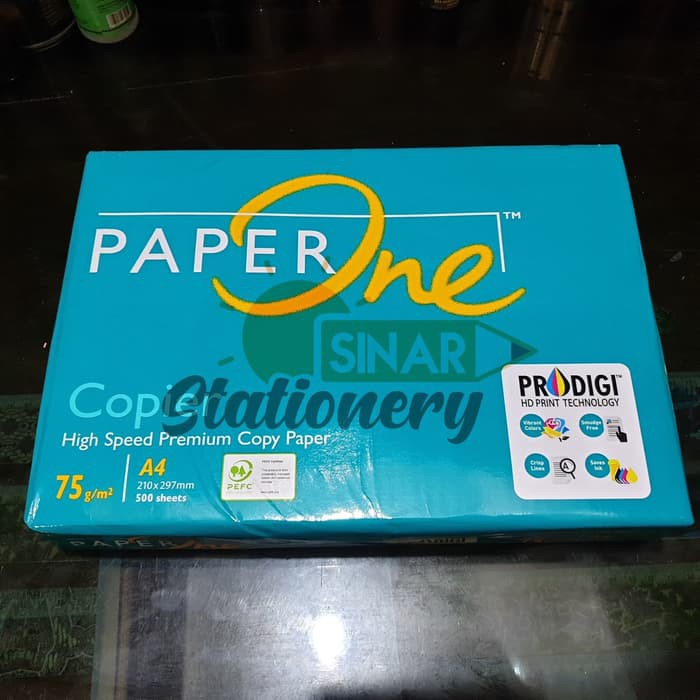 

Langsung Order Kertas hvs a4 75gr paperone Murah