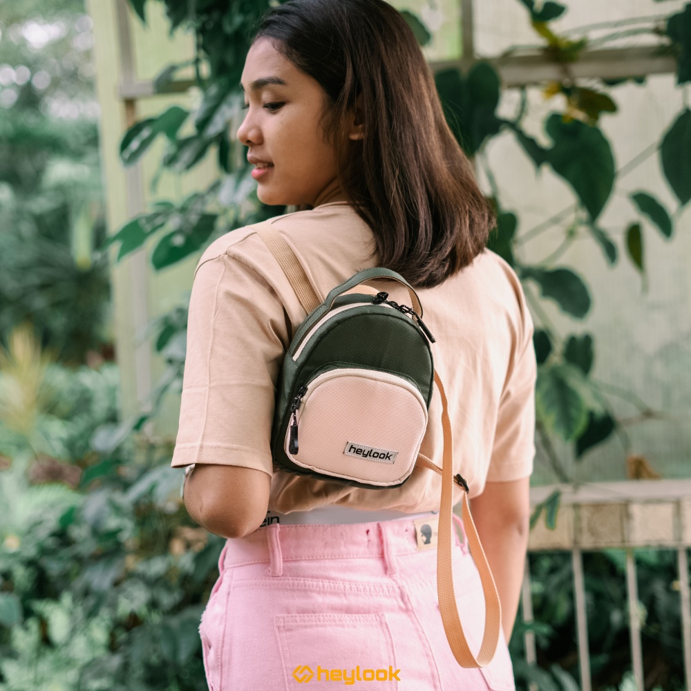 Tas Ransel Wanita Sekolah Casual Trendy Tas Gendong Wanita Kerja Multifungsi Korean Style Model Terbaru Kekinian Tas Cewek Remaja Hangout