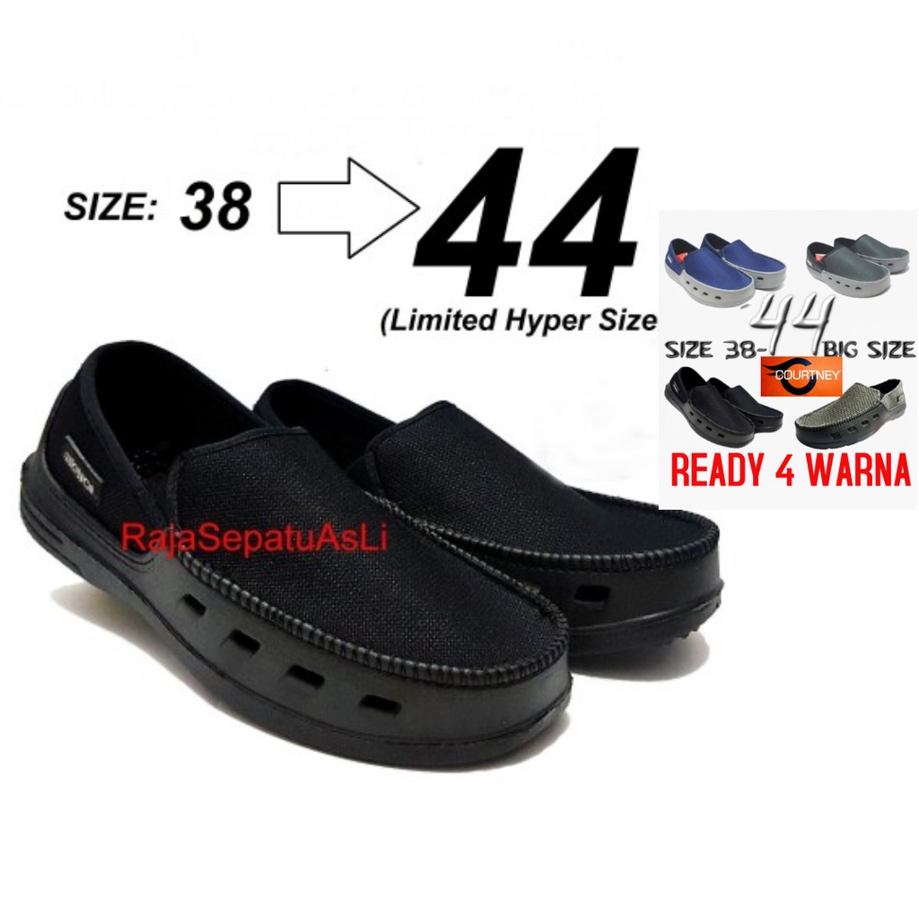 Sepatu Slip on size 38 - 44 Slip on Mikelson Courtney CNBC Sepatu Casual Pria bisa untuk naik motor