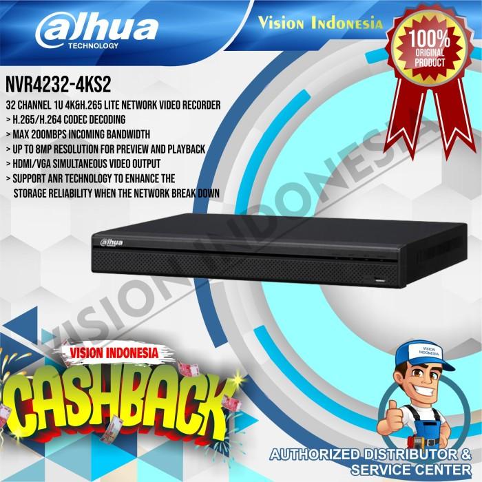 Dahua Nvr 32Ch / 32 Channel 8Mp Nvr4232-4Ks2 Original