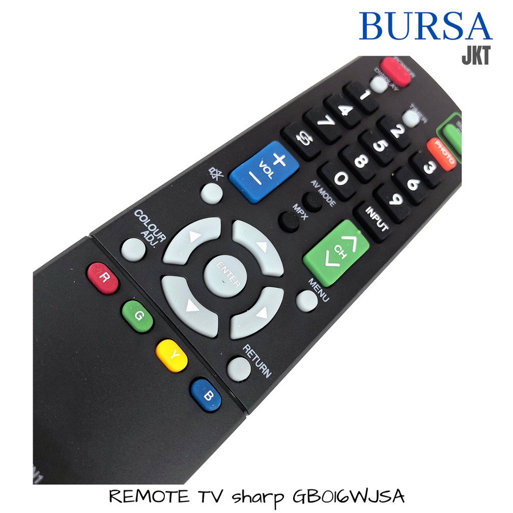 REMOTE SHARP TV LED SHARP AQUOS DIGITAL USB MOVIE GB016WJSA