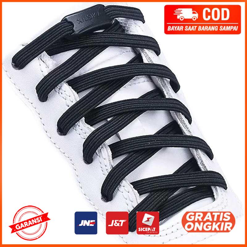 Tali Sepatu Lazy Lace No Tie Shoelaces 1 Pair T27 2