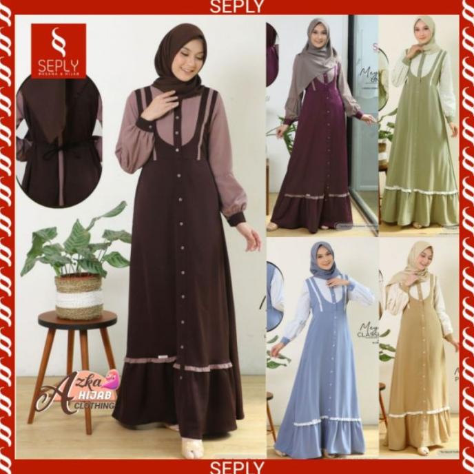 COD GAMIS SEPLY TERBARU MEYRA 07 GAMIS SIMPLE ELEGAN GAMIS REMAJA KEKINIAN