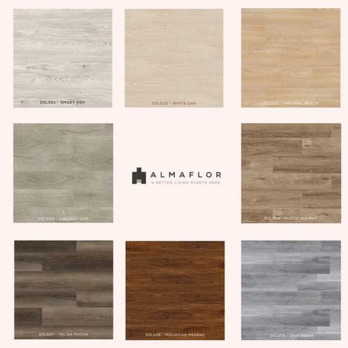 

Almaflor SPC Duora Essential/ Vinyl SPC/ Vinyl Klik tanpa lem