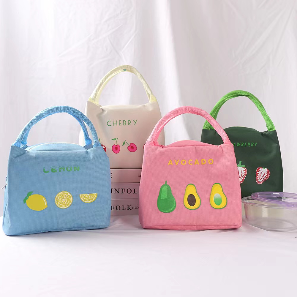 Tas Bekal Karakter/Iconic Insulated Lunch Bag Cooler WAJAH KARTUN -Tas Bekal Makan -KT11