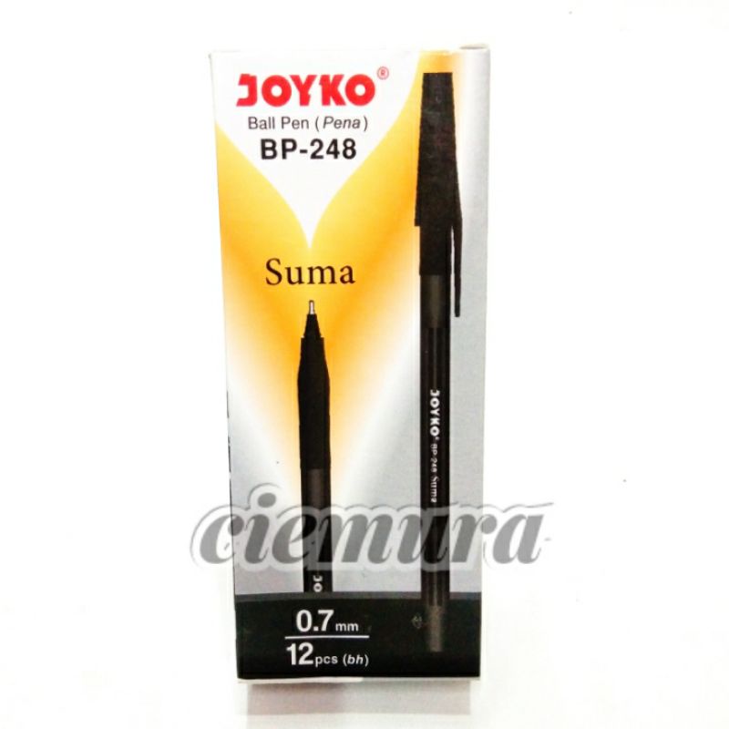 

CIE Pulpen / Ball Pen Joyco Suma 0.7mm BP-248 (Harga 1 Buah)