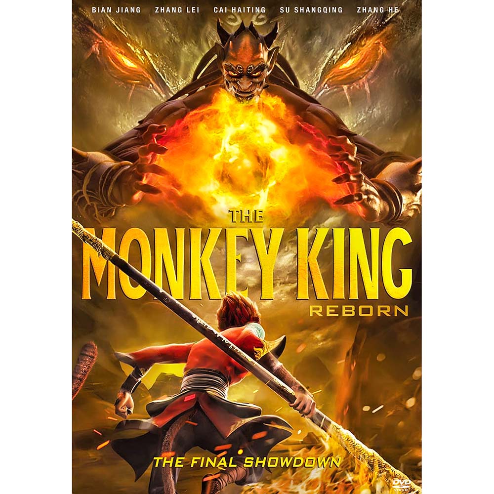 Kaset FiIm Animasi DVD: The Monkey King - Reborn (2021)