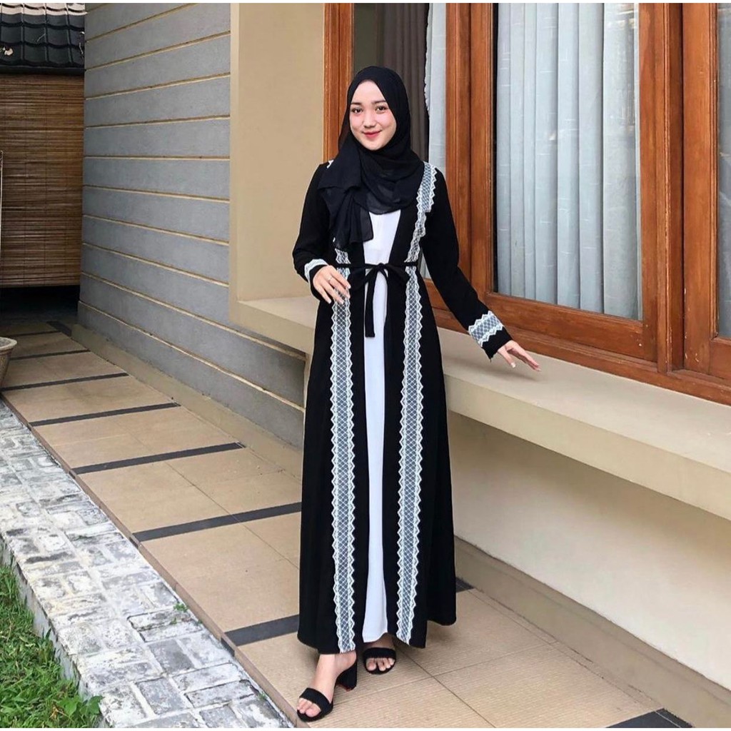 DRESS PESTA MUSLIM MEWAH - RENATA MAXI - DRESS  MUSLIM PESTA REMAJA