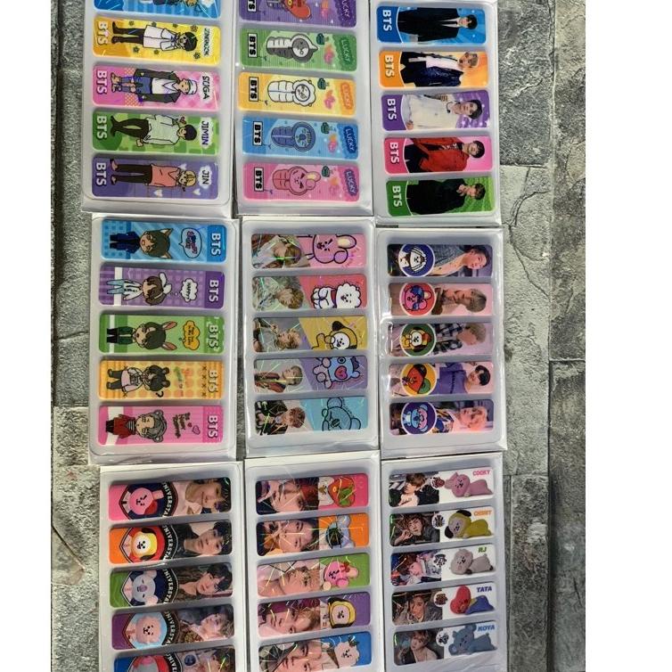 

tprx780 (bebas pilih motif) PEMBATAS BUKU BTS / POST IT BT21 / BLACKPINK STICKY NOTE KPOP ( isi 100 sheet ) Keren