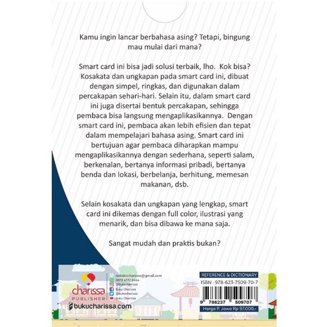 Buku Belajar Bahasa Korea SMARTCARD BAHASA KOREA | Charissa Publisher-2