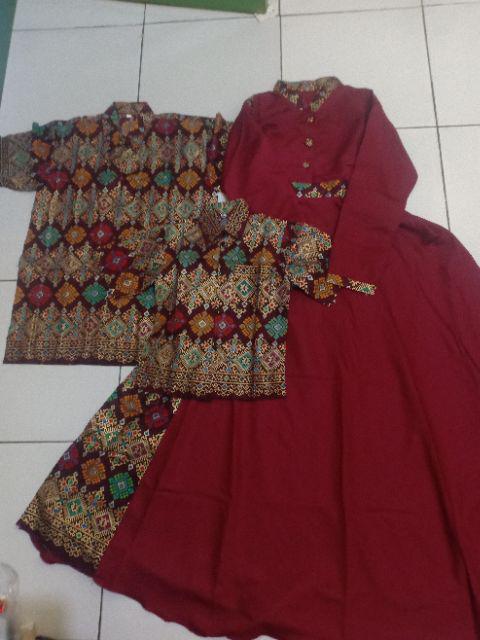 Maura Couple - Sania Ruffle Batik Couple Ori Ndoro Jowi Dnt Garansi Termurah Shopee - Arabella Kg026