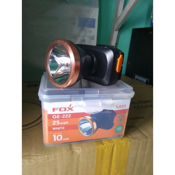 senter kepala/ head lamp FOX