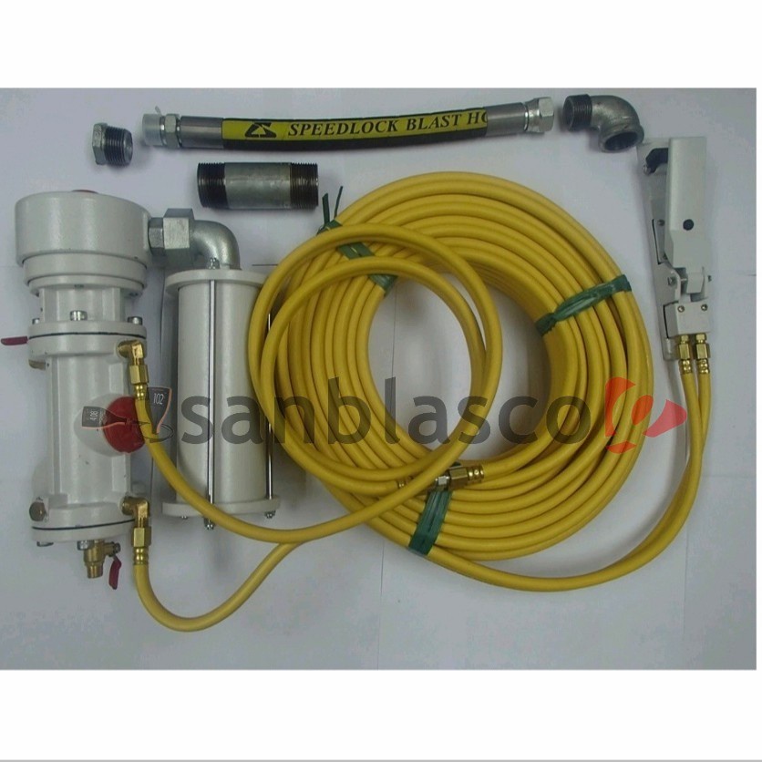 sandblasting Pot Remote Control System Sandblasting Deadman Handle Valve - ERC-50 for blasting pot