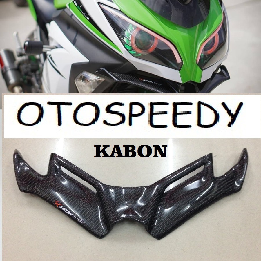 Winglet Kabon ninja 250 fi old winglet carbon ninja 300 kevlar
