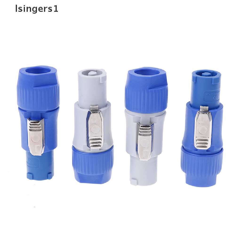 (lsingers1) 10pcs NAC3FCA Speakon Plug Konektor Powercon 3 PIN Male 20A 250V AC