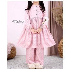 polkadot pink blush little Zahra by atelier angelina