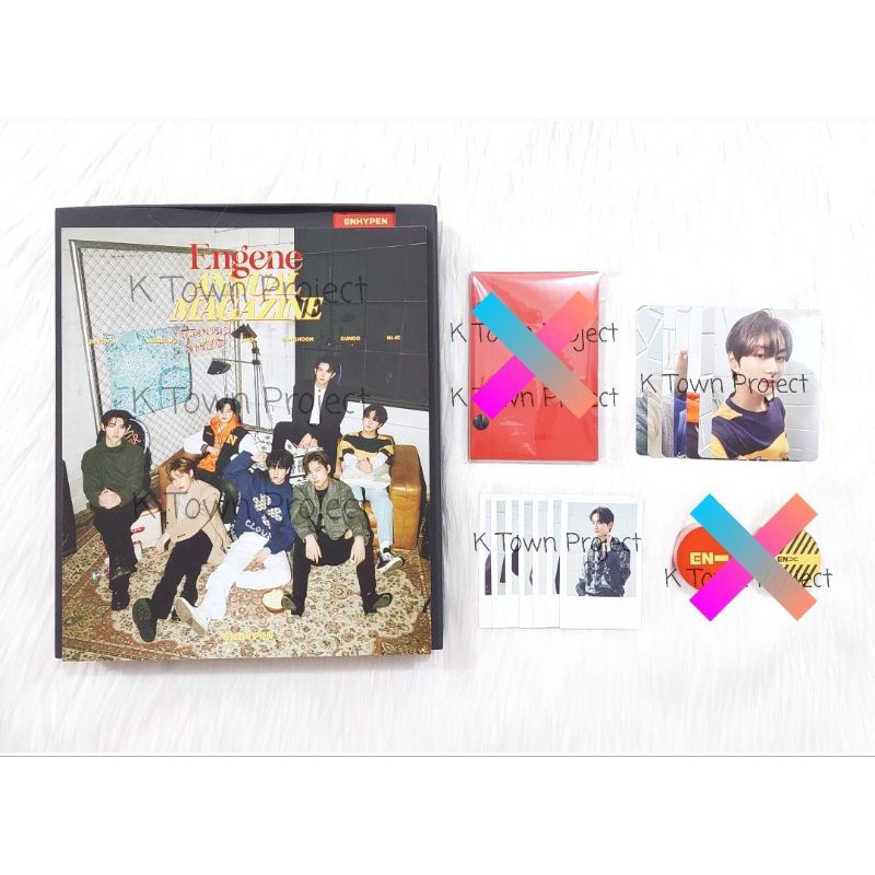 [READY - CLEARANCE SALE] ENHYPEN ENGENE 2ND MEMBERSHIP KIT HEESEUNG JUNGWON JAY JAKE NI-KI SUNOO SUN
