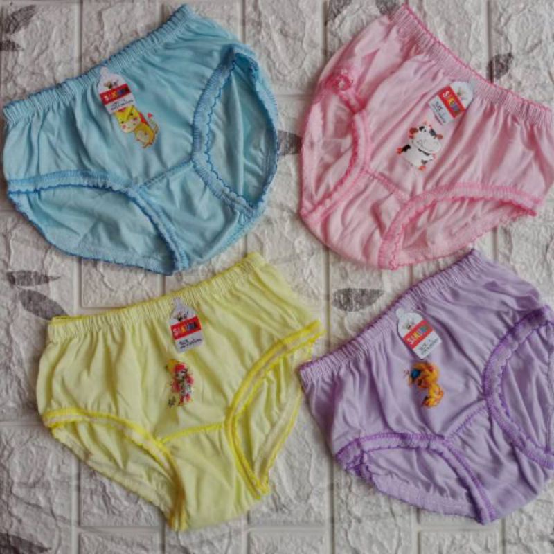Celana dalam anak perempuan SAKURA//Celana dalam anak warna bergambar