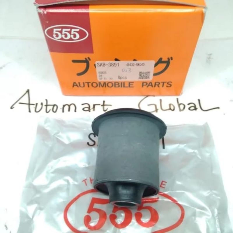 bushing arm atas fortuner hilux kun25 555 japan 48632-ok020